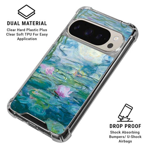 Waterlilies, 1916-19 by Monet Pixel 9/9 Pro Clear Case